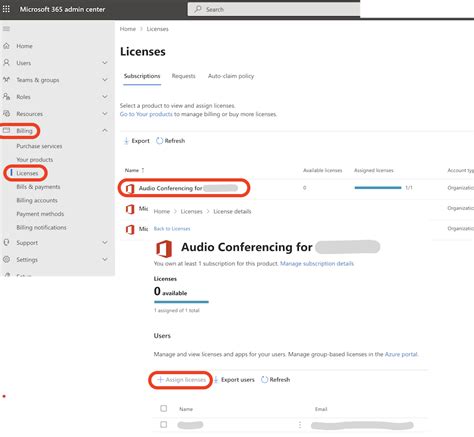 Try or purchase Audio Conferencing in Microsoft 365 for Teams .